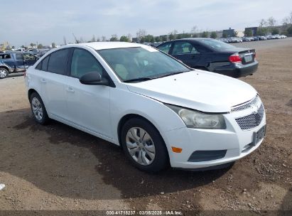 2014 CHEVROLET CRUZE LS AUTO White  Gasoline 1G1PA5SG3E7240315 photo #1