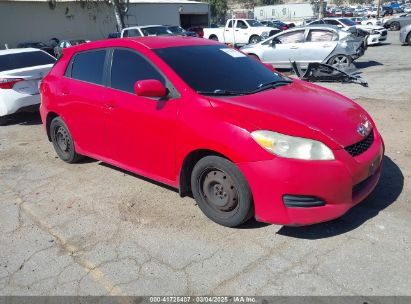 2009 TOYOTA MATRIX Red  Gasoline 2T1KU40EX9C054621 photo #1