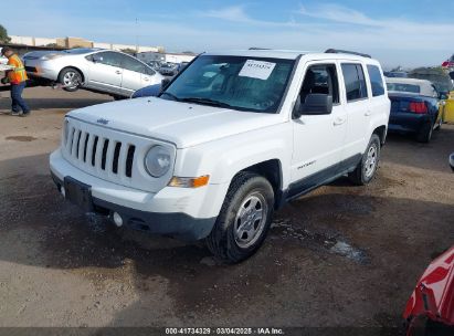 2012 JEEP PATRIOT SPORT White  Gasoline 1C4NJPBA9CD634860 photo #3