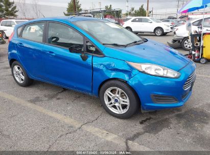 2017 FORD FIESTA SE Blue  Gasoline 3FADP4EJ4HM122865 photo #1