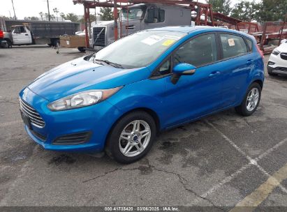 2017 FORD FIESTA SE Blue  Gasoline 3FADP4EJ4HM122865 photo #3