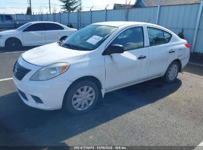 2014 NISSAN VERSA 1.6 S White  Gasoline 3N1CN7AP1EL859758 photo #3