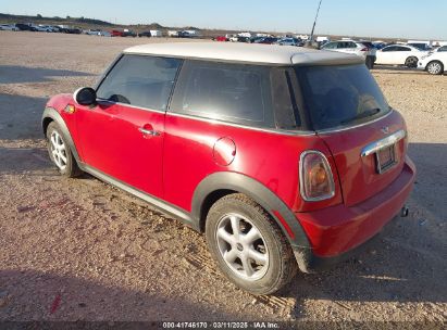 2009 MINI COOPER Red  Gasoline WMWMF33599TU74790 photo #4