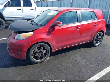 2008 SCION XD Red  gas JTKKU10428J023316 photo #3