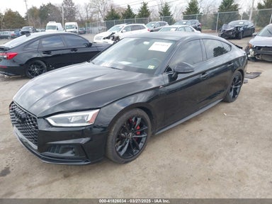 2018 AUDI S5 3.0T PREMIUM PLUS Black  Gasoline WAUC4CF52JA051630 photo #3