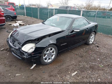 2002 MERCEDES-BENZ SLK 230 KOMPRESSOR WDBKK49F62F265232 photo #3