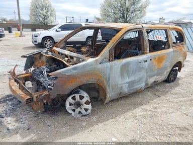 2012 Chrysler Town & Country Touring grey van flexible 2C4RC1BG7CR132889 photo #3