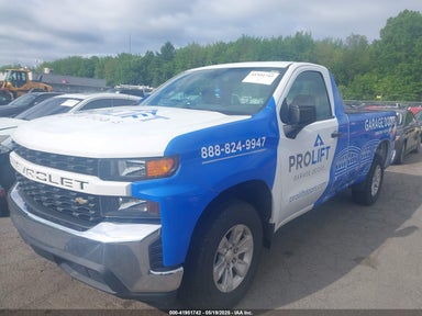 2022 CHEVROLET SILVERADO 1500 LTD 2WD  LONG BED WT 3GCNWAED3NG197805 photo #3