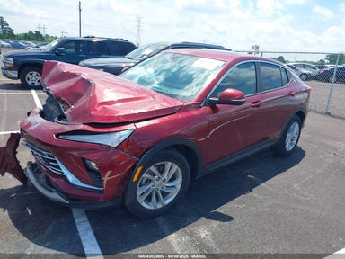 2024 BUICK ENVISTA PREFERRED FWD Red  Gasoline KL47LAE29RB134295 photo #3