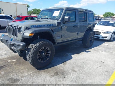 2022 JEEP WRANGLER 4XE UNLIMITED RUBICON 4X4 1C4JJXR62NW189370 photo #3