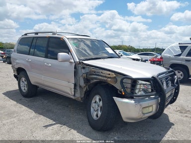 1999 TOYOTA LAND CRUISER Gray  Gasoline JT3HT05J0X0054442 photo #1