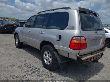 1999 TOYOTA LAND CRUISER Gray  Gasoline JT3HT05J0X0054442 photo #4