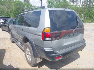 2001 MITSUBISHI MONTERO SPORT XLS Silver  Gasoline JA4MT31H71P030176 photo #4