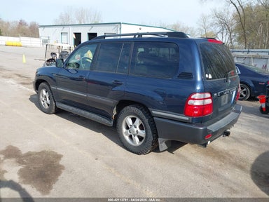 2004 TOYOTA LAND CRUISER Navy  Gasoline JTEHT05J942054673 photo #4