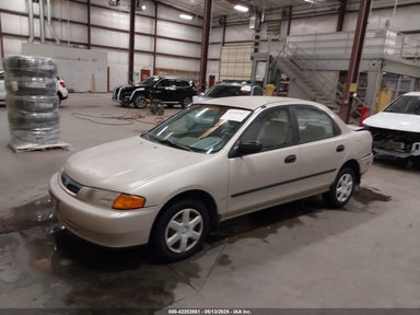 1998 MAZDA PROTEGE DX/LX Gold  Gasoline JM1BC1419W0171802 photo #3