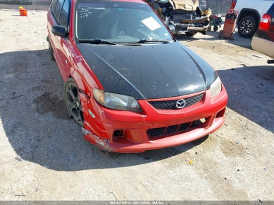 2002 MAZDA PROTEGE5 Red  Gasoline JM1BJ245221631014 photo #1