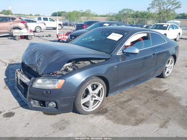 2012 AUDI S5 4.2 PREMIUM PLUS Black  Gasoline WAUCVAFR6CA032117 photo #3