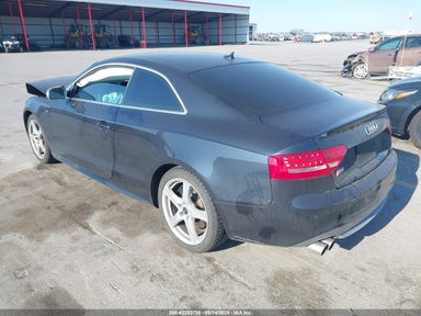 2012 AUDI S5 4.2 PREMIUM PLUS Black  Gasoline WAUCVAFR6CA032117 photo #4