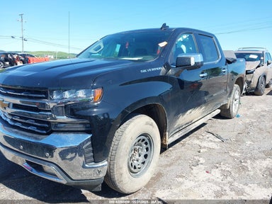 2022 CHEVROLET SILVERADO 1500 LTD 4WD  SHORT BED LTZ 3GCUYGED4NG183677 photo #3