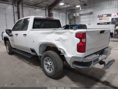 2025 CHEVROLET SILVERADO 2500HD 4WD DOUBLE CAB STANDARD BED WORK TRUCK 1GC2KLE75SF157985 photo #4