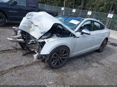 2019 AUDI S5 3.0T PREMIUM White  Gasoline WAUC4CF59KA026631 photo #3