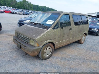 1993 FORD AEROSTAR Gray  Gasoline 1FMCA11U6PZB41223 photo #3