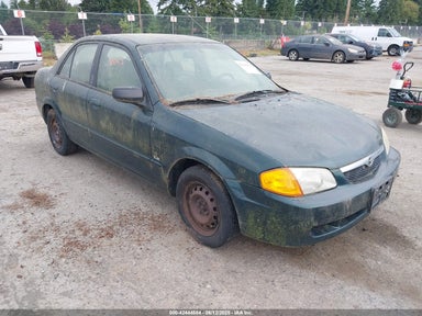 1999 MAZDA PROTEGE DX/LX Green  Gasoline JM1BJ2222X0151674 photo #1