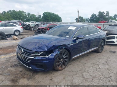 2019 VOLKSWAGEN ARTEON 2.0T SE R-LINE Blue  Gasoline WVWFR7AN8KE031697 photo #3