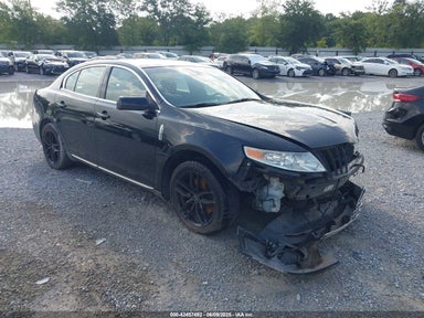 2011 Lincoln Mks black sedan gasoline 1LNHL9DR8BG615361 photo #1
