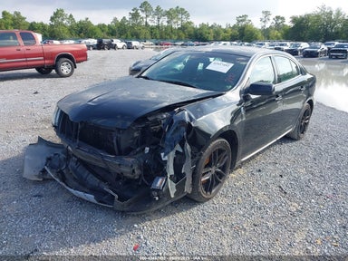 2011 Lincoln Mks black sedan gasoline 1LNHL9DR8BG615361 photo #3