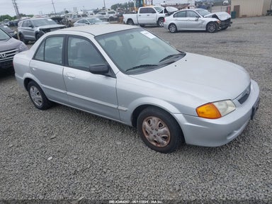 2000 MAZDA PROTEGE DX/LX Silver  Gasoline JM1BJ2225Y0211691 photo #1
