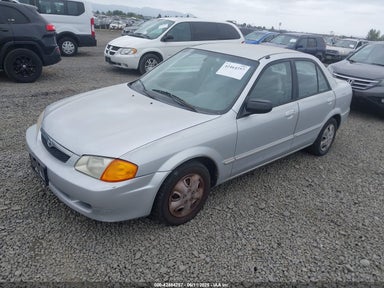 2000 MAZDA PROTEGE DX/LX Silver  Gasoline JM1BJ2225Y0211691 photo #3