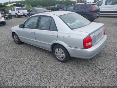 2000 MAZDA PROTEGE DX/LX Silver  Gasoline JM1BJ2225Y0211691 photo #4