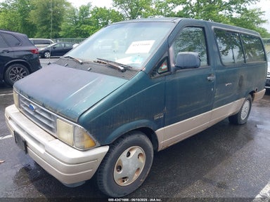 1995 FORD AEROSTAR Green  Gasoline 1FMDA41X1SZA81893 photo #3