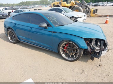 2023 AUDI S5 SPORTBACK PREMIUM PLUS TFSI QUATTRO TIPTRONIC Blue  Gasoline WAUC4CF50PA004945 photo #1