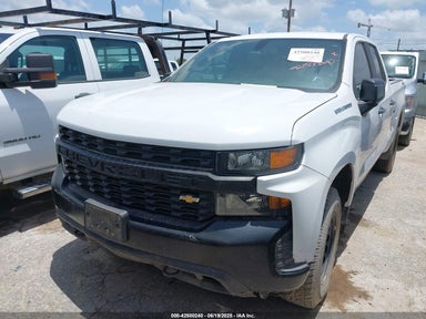 2022 CHEVROLET SILVERADO 1500 LTD 4WD DOUBLE CAB STANDARD BED WT 1GCRYAEDXNZ174808 photo #3