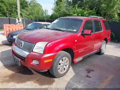 2007 MERCURY MOUNTAINEER Red  Gasoline 4M2EU37E47UJ12679 photo #3
