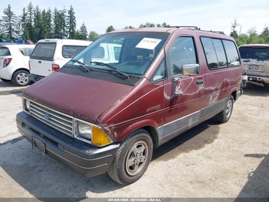 1986 FORD AEROSTAR Red  Gasoline 1FMCA11U9GZA90204 photo #3