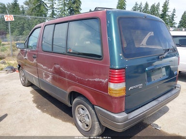 1986 FORD AEROSTAR Red  Gasoline 1FMCA11U9GZA90204 photo #4