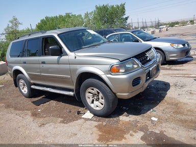 2003 MITSUBISHI MONTERO SPORT XLS Gold  Gasoline JA4MT31R33J018430 photo #1