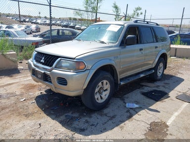 2003 MITSUBISHI MONTERO SPORT XLS Gold  Gasoline JA4MT31R33J018430 photo #3