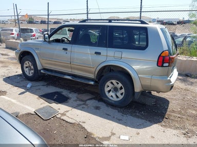 2003 MITSUBISHI MONTERO SPORT XLS Gold  Gasoline JA4MT31R33J018430 photo #4