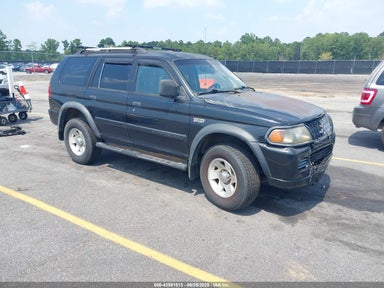 2004 MITSUBISHI MONTERO SPORT LS Black  Gasoline JA4LS21RX4J004048 photo #1