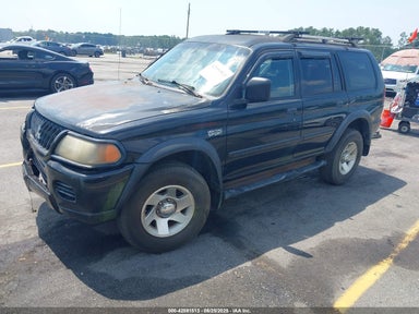 2004 MITSUBISHI MONTERO SPORT LS Black  Gasoline JA4LS21RX4J004048 photo #3