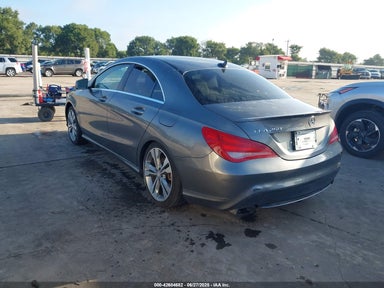 2014 Mercedes-Benz Cla 250 grey sedan gasoline WDDSJ4EB8EN037742 photo #4