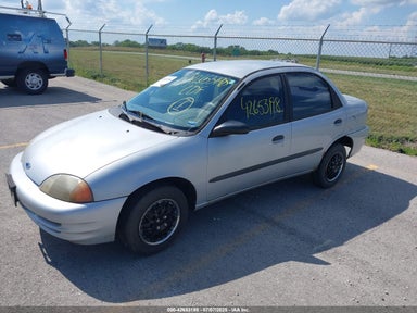 1999 CHEVROLET METRO LSI 2C1MR5222X6710860 photo #3