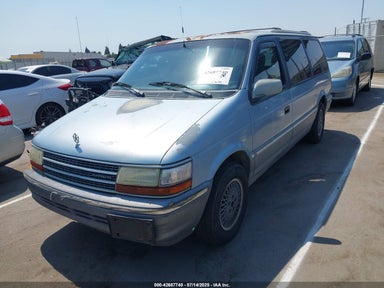 1992 PLYMOUTH GRAND VOYAGER LE 1P4GH54R0NX287265 photo #3