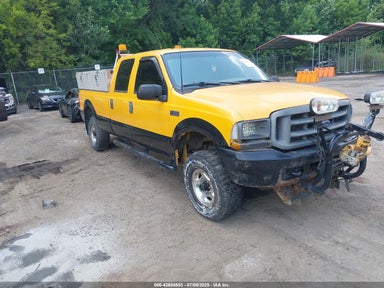 2002 FORD F-350 LARIAT/XL/XLT Orange  Diesel 1FTSW31F82EA52722 photo #1