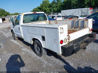 2000 FORD F-350 LARIAT/XL/XLT White  Diesel 1FDSF34F0YEA63553 photo #4