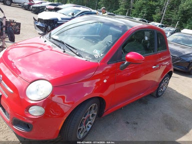 2012 FIAT 500 SPORT 3C3CFFBR7CT352210 photo #3